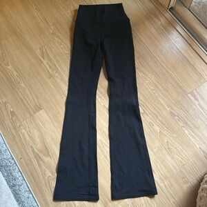 ALO Yoga Black Flared Pants